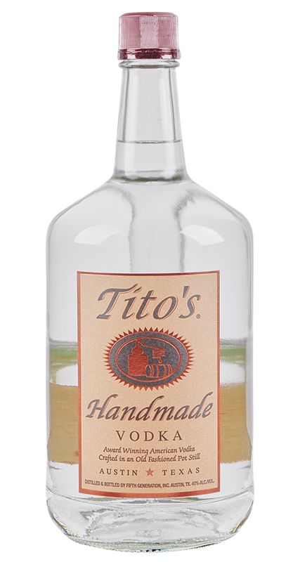 Tito's Handmade Vodka 1.75 ML (HALF GALLON)
