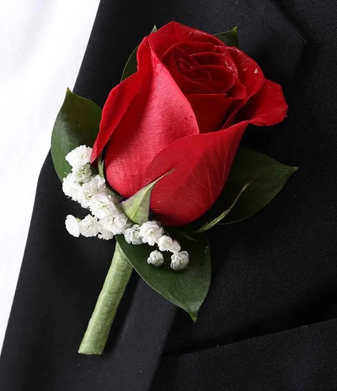 Rose Boutonniere