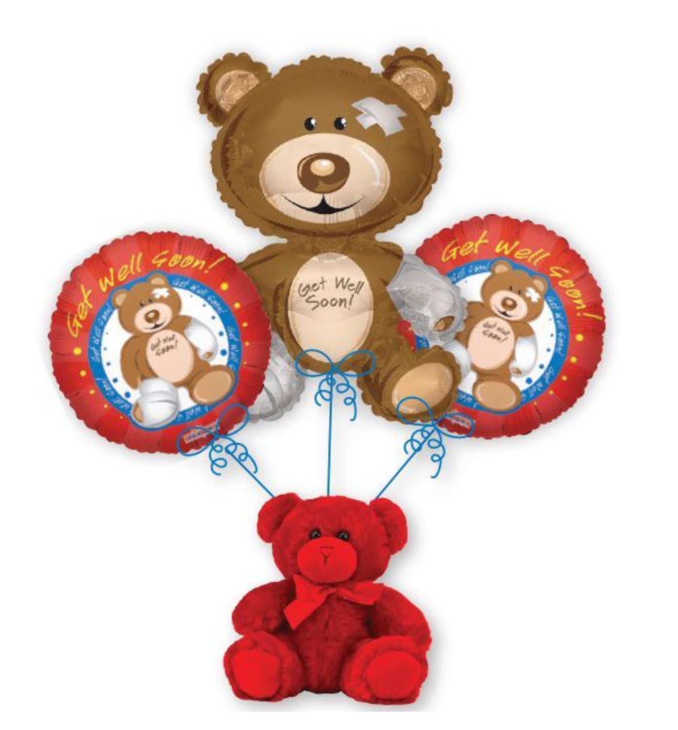 Kelli's Balloons &amp; Plush (Get Well)