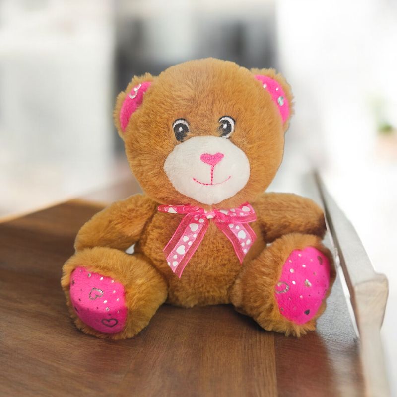 Fuzzy Friends Chocolate Scented Brown Bear 6 Inches Tall