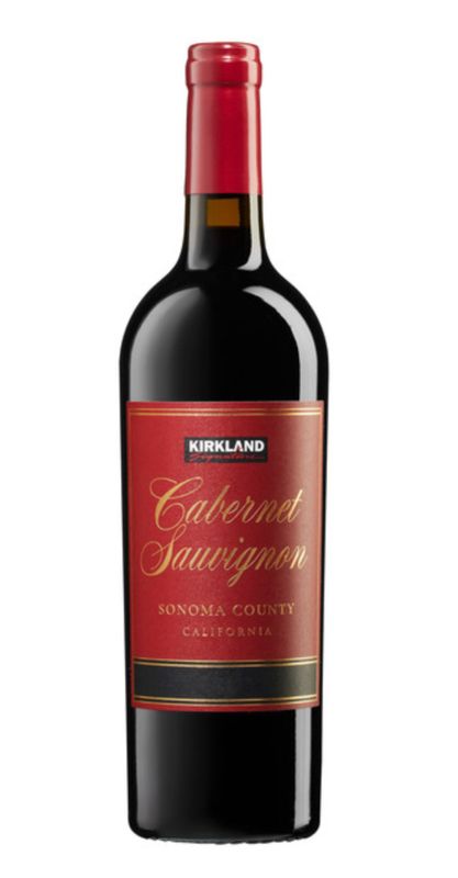 Kirkland Signature Cabernet Sauvignon, Sonoma County, CA, 750 ml