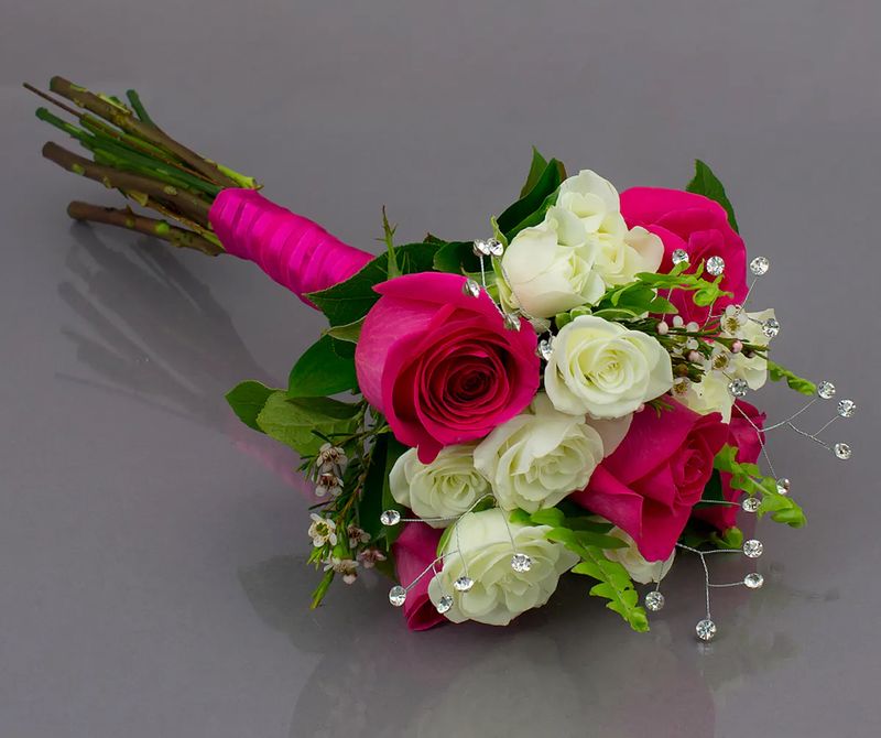 Prom Rose Bouquet (Nosegay) More colors