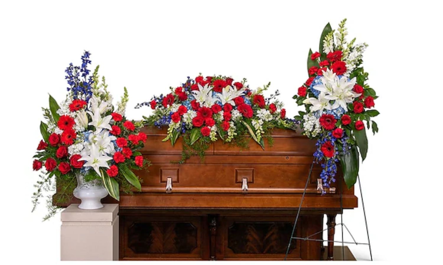 Forever Loyal Patriot Casket Trio Forever Loyal Patriot Casket Trio