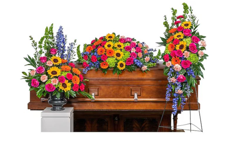 I Hope You Dance Casket Spray Trio