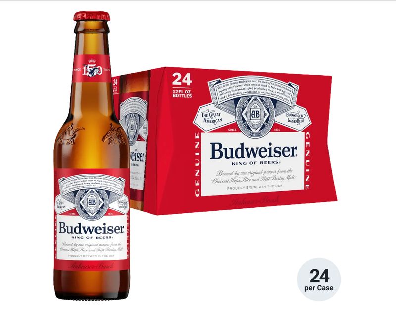 Budweiser American Lager Beer