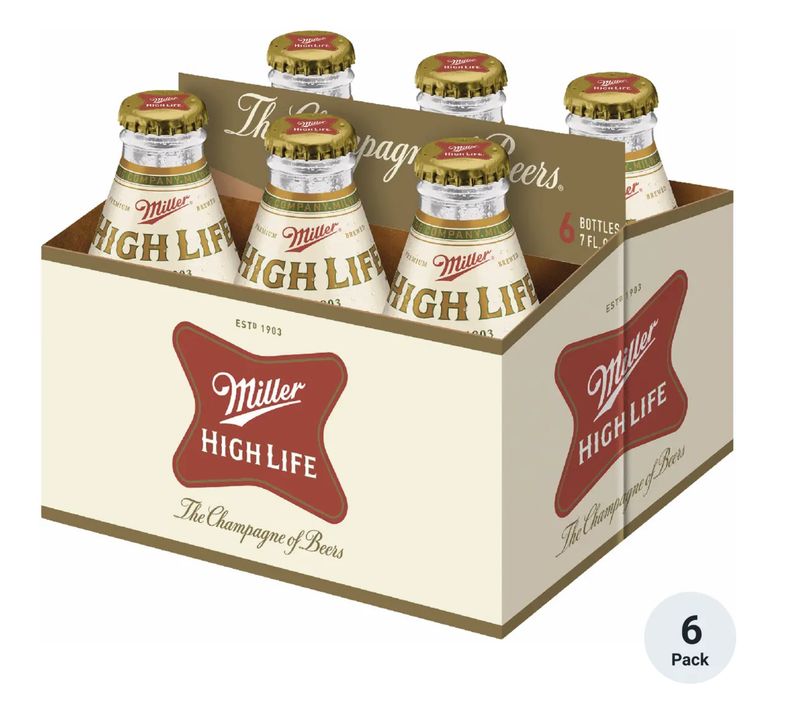 Miller High Life, 6pk-7oz btls