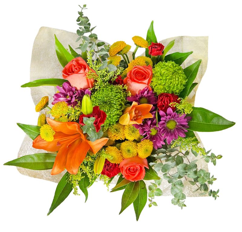 Wrapped Bouquet BRIGHT