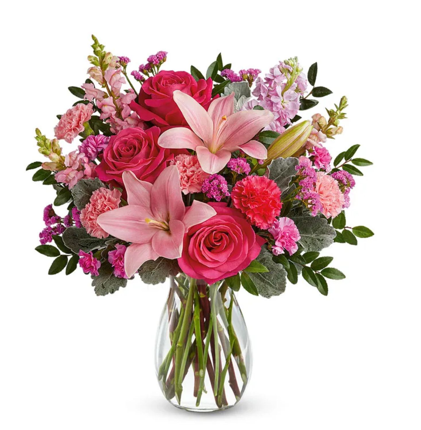 Pink Pearled Roses