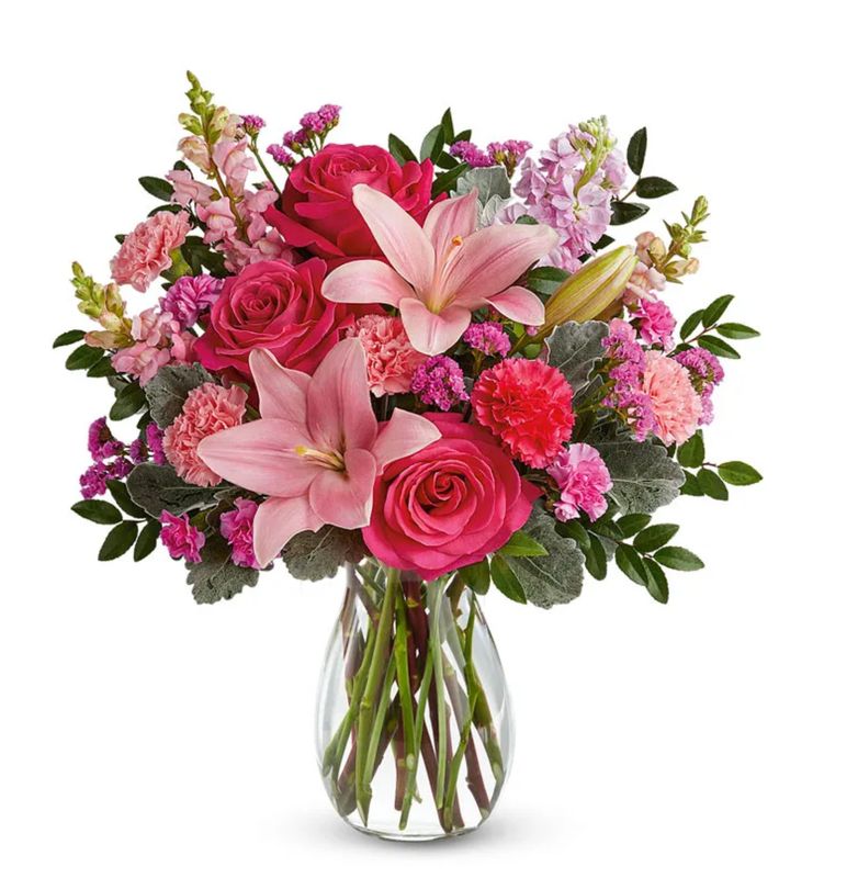 Pink Pearled Roses