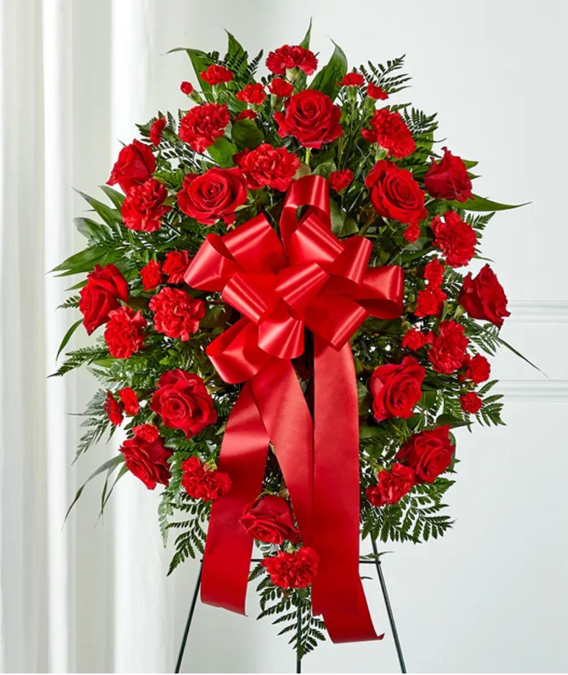 Red Sympathy Standing Spray