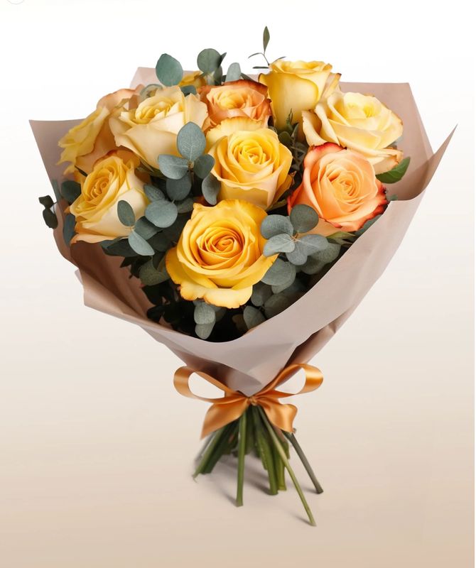 Yellow Roses Bouquet