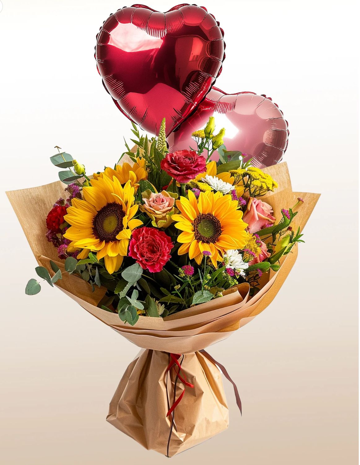 Hug Combo for Her/Him/Them + Mini Balloons