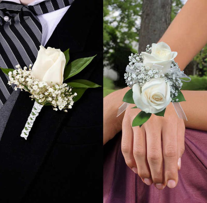 Standard Double Rose Prom Set