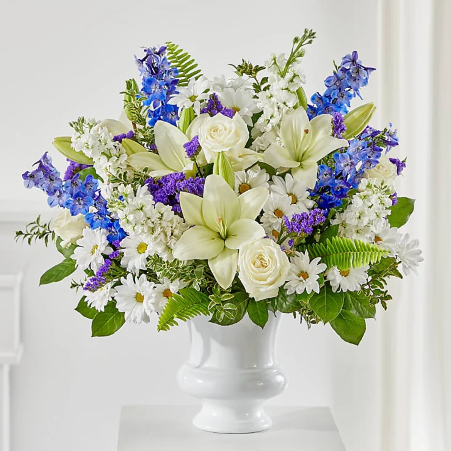 Big Blue Urn