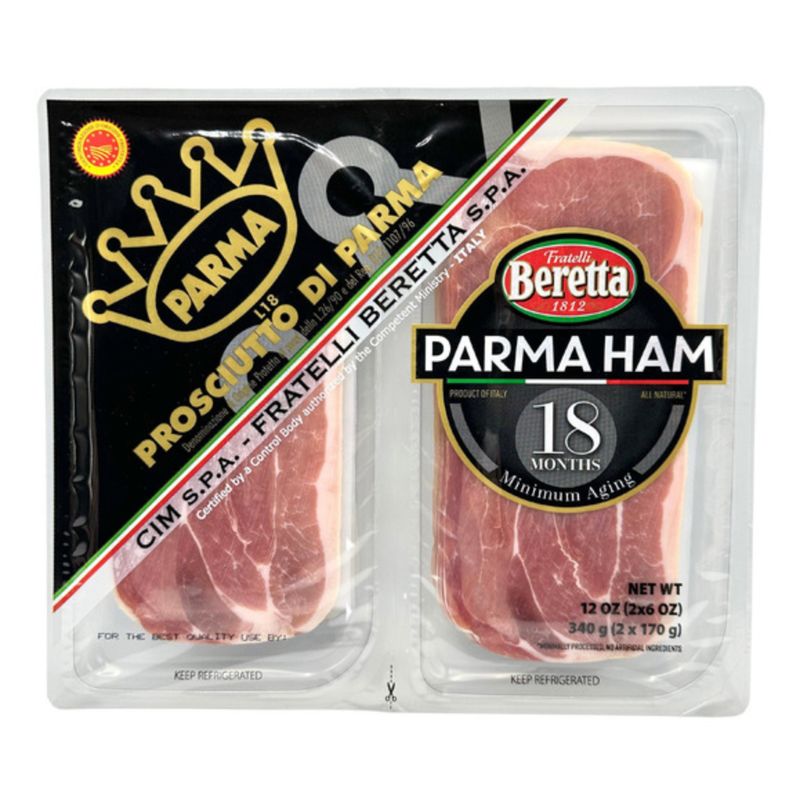 Fratelli Beretta Prosciutto Di Parma, 6 oz, 2-count