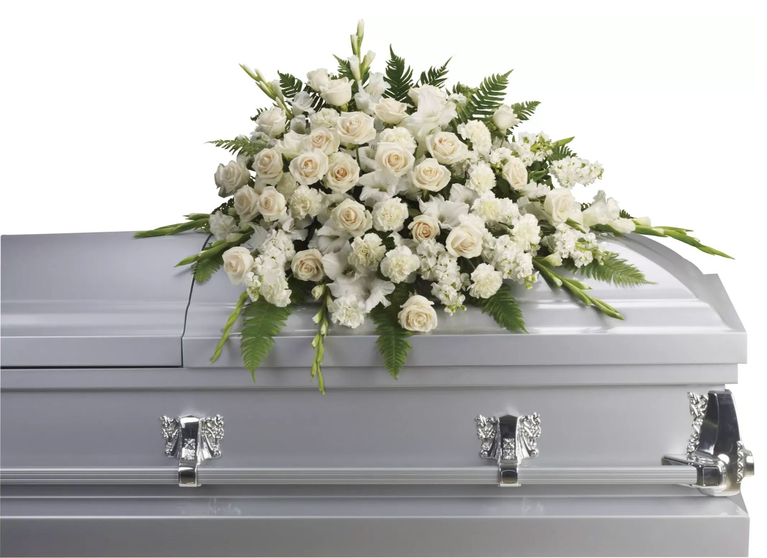 Pure Serenity Casket Spray