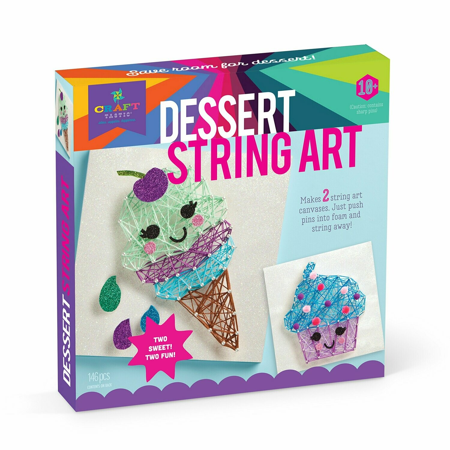 Craft-tastic Dessert String Art Kit