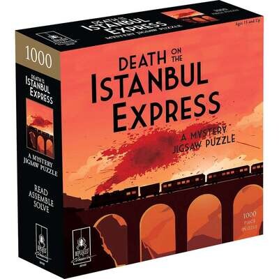 Death On The Istanbul Express - Classic Mystery Jigsaw