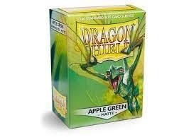 Dragon Shield Card Sleeves Apple Green