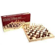 Hansen 18" Wood Chess Set