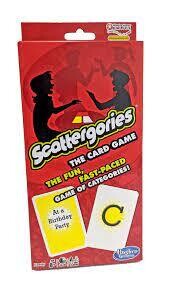 Scattergories Card Game