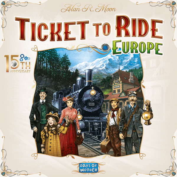 Ticket to Ride Europe: 15th Anniversary Ticket to Ride Europe: 15th Anniversary