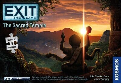Exit: The Sacred Temple (w/Puzzle)