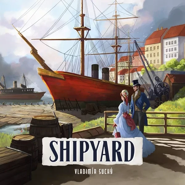 Shipyard With Wooden Pieces