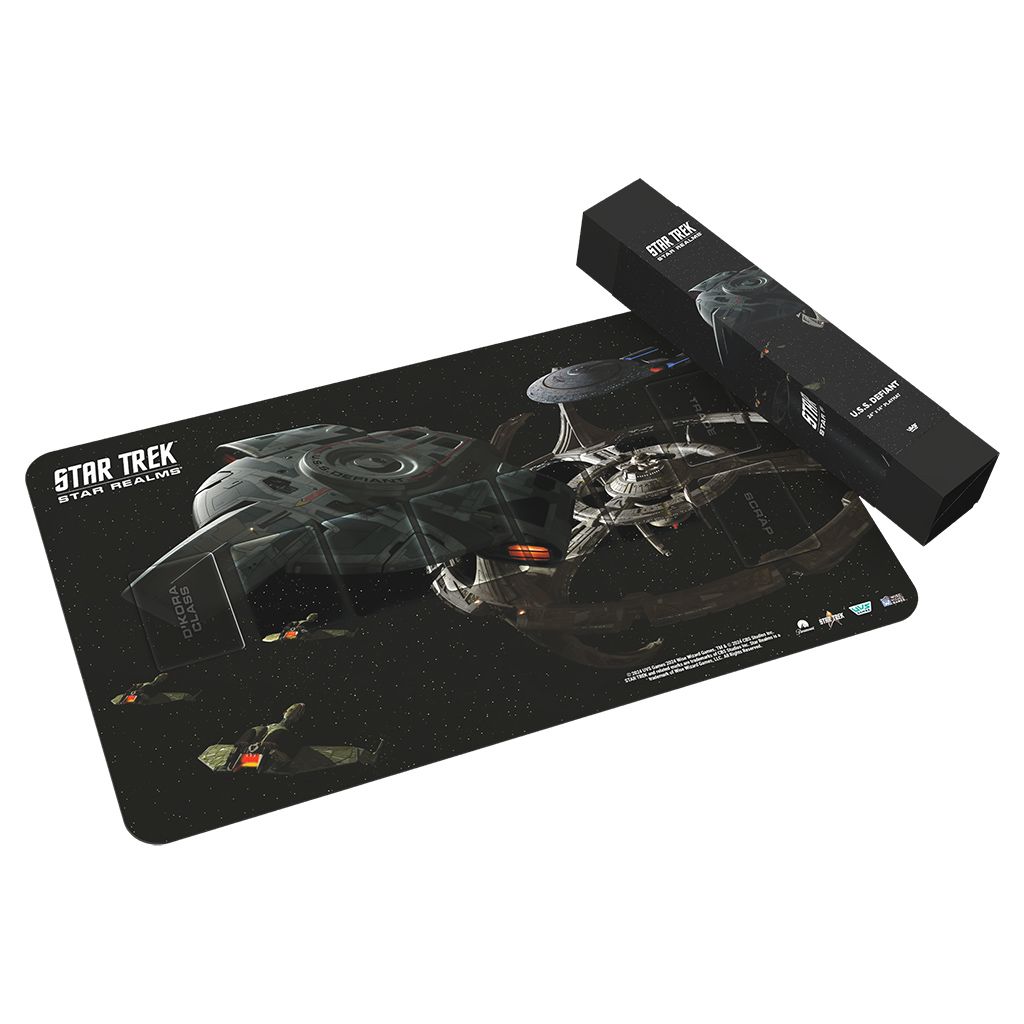 Star Trek: Star Realms U.S.S. Defiant Playmat Star Trek: Star Realms U.S.S. Defiant Playmat