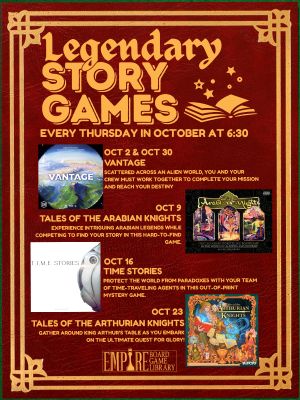 Legendary Story Games Night