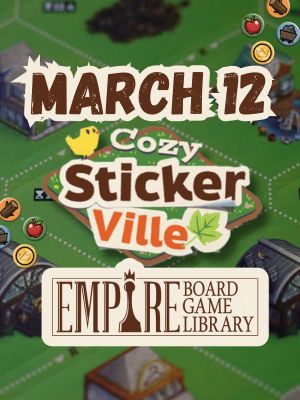 Cozy Stickerville - March 12
