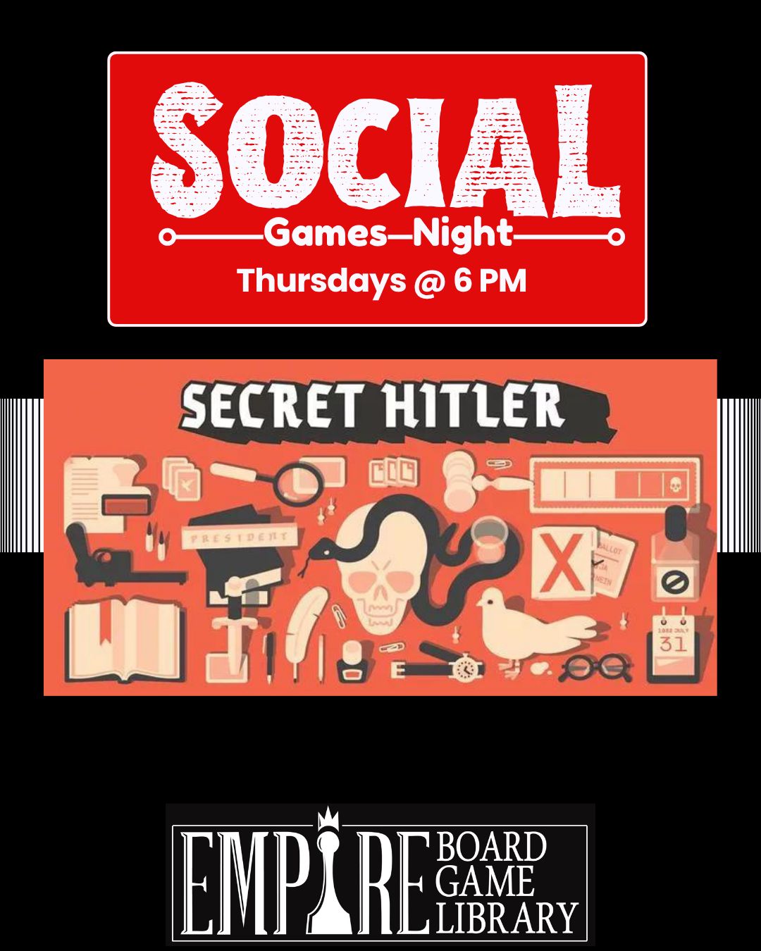 Social Games - Secret Hitler August 13