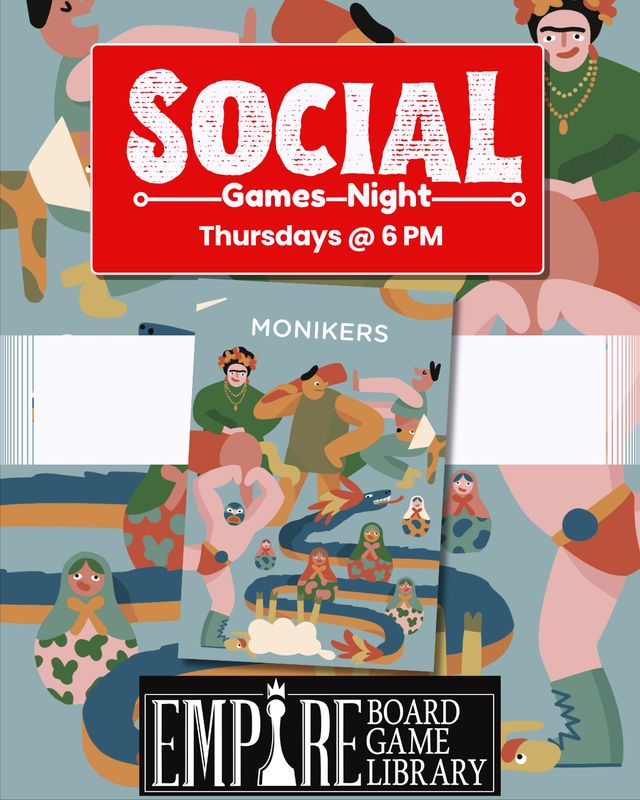 Social Games - Monikers Round Robin August 27