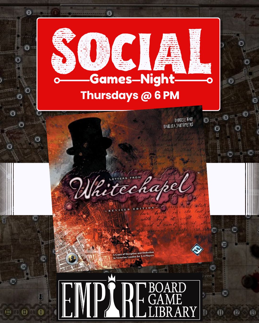 Social Games - Letters From Whitechapel Oct 15