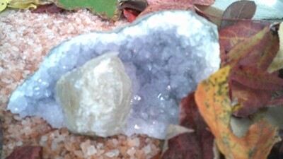 Amethyst &amp; White Quartz