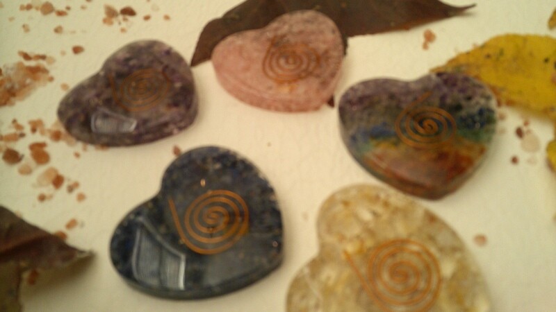Heart Shaped Orgonite