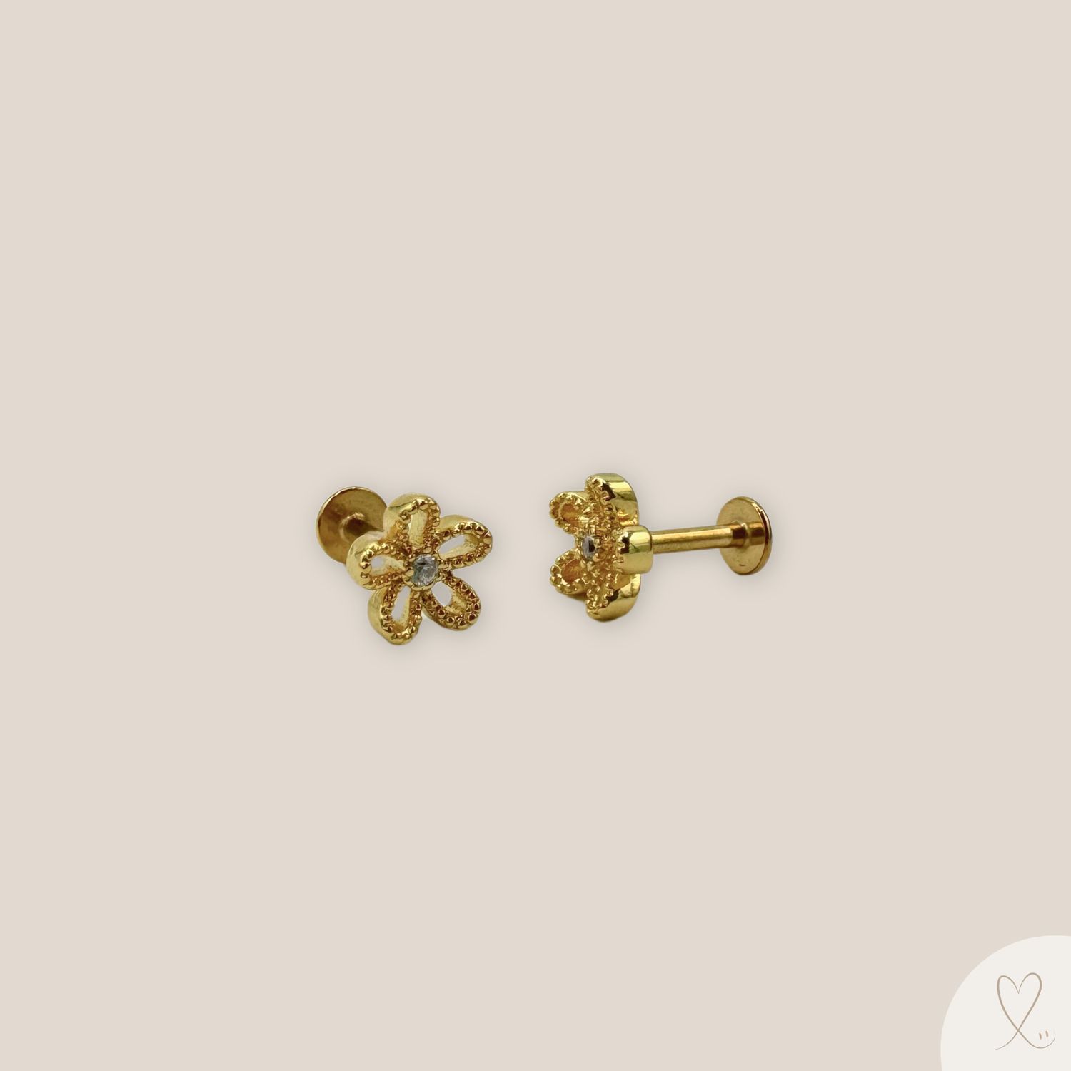 Blümchen Piercing