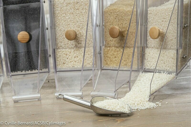 Riz long blanc