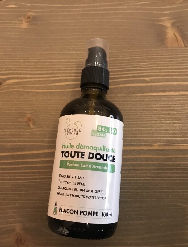 Huile démaquillante rincable toute douce