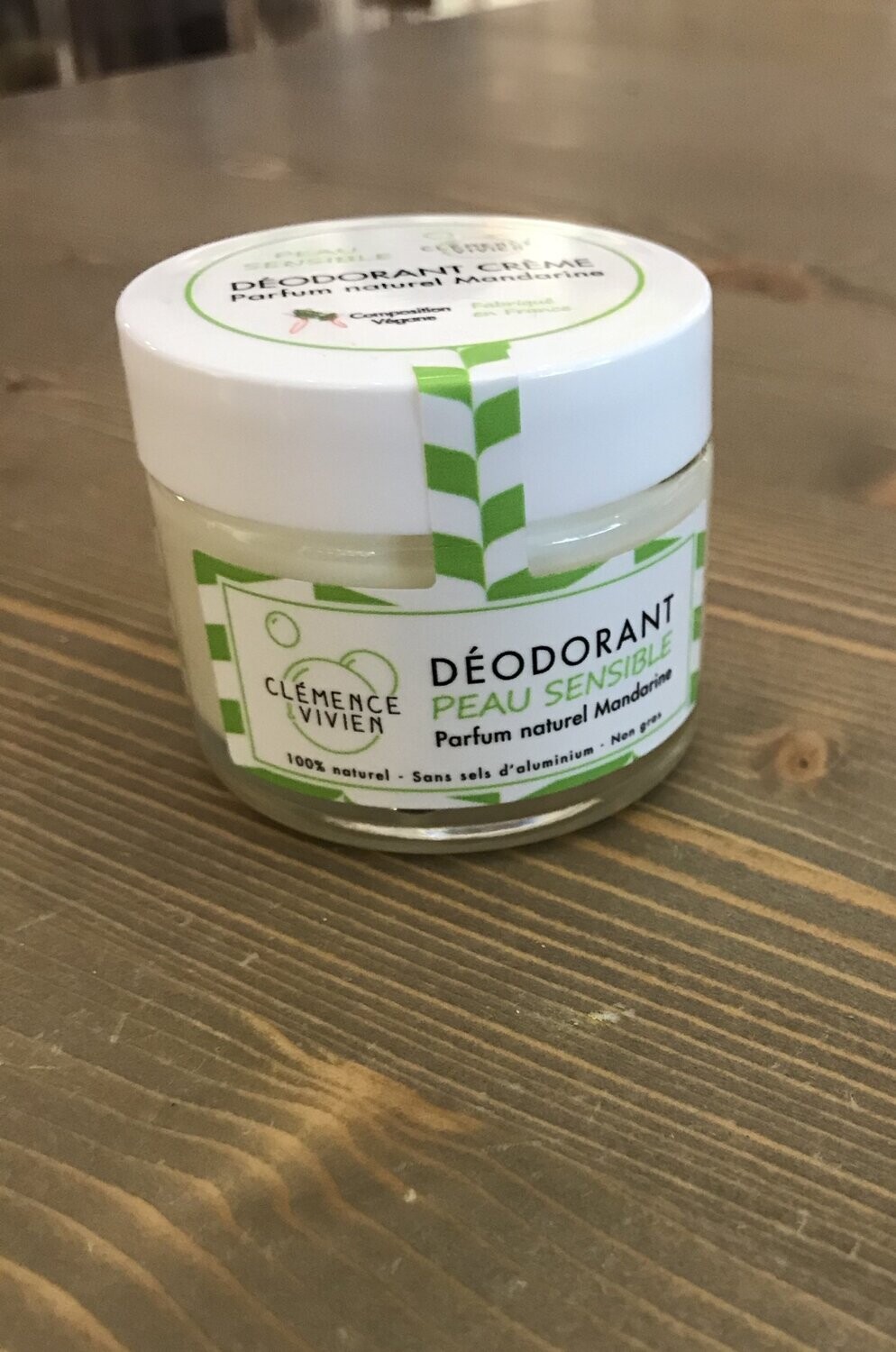 Déodorant peau sensible mandarine
