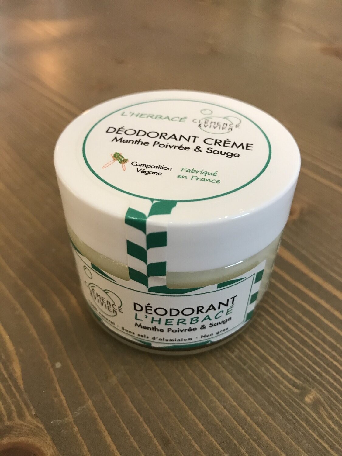 Déodorant herbacé