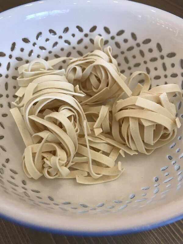 Tagliatelle nature sans œufs