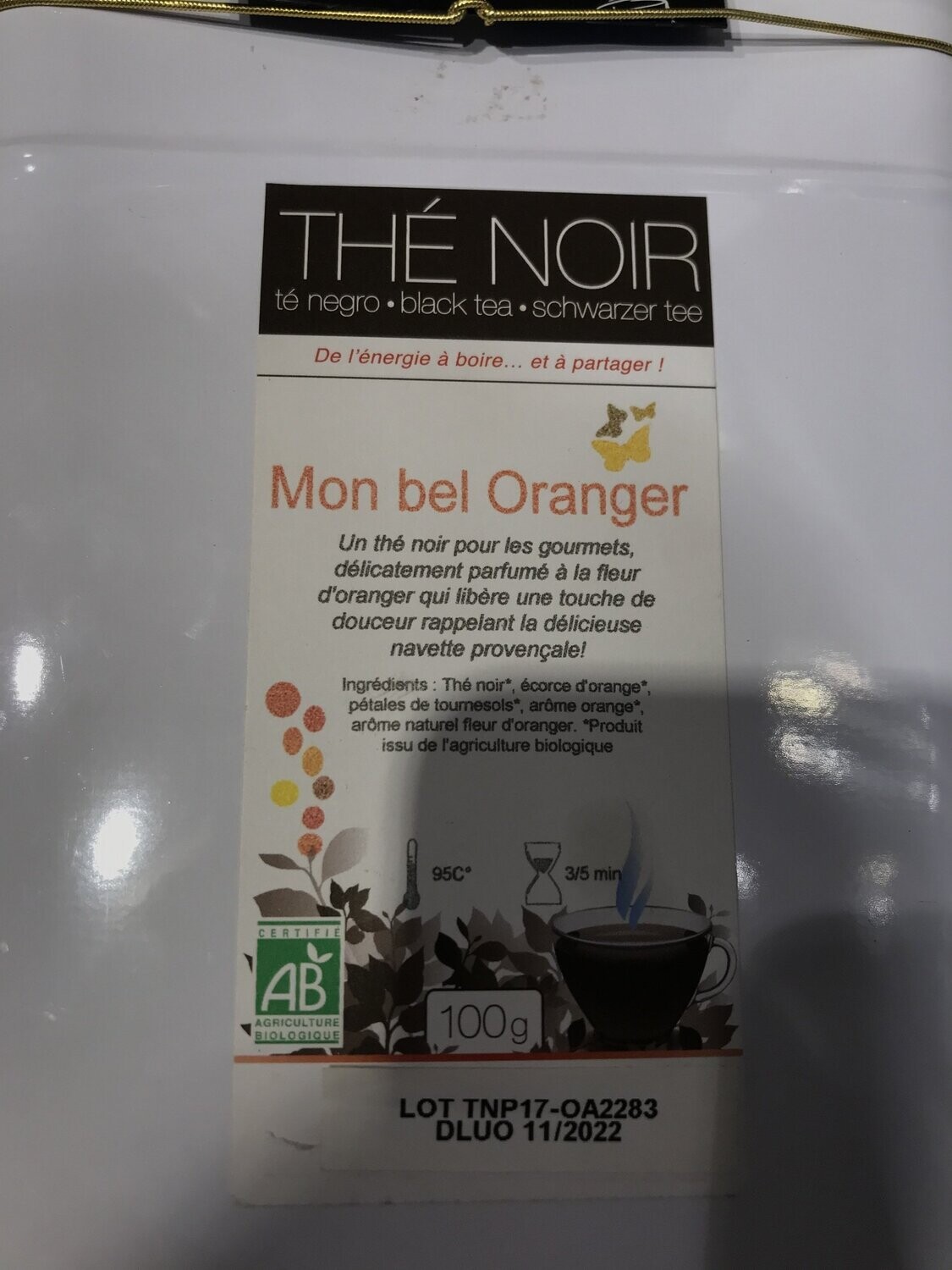 The noir mon bel oranger