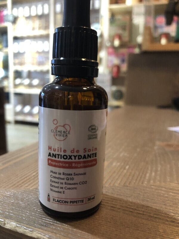 Huile de soin protectrice antioxydante
