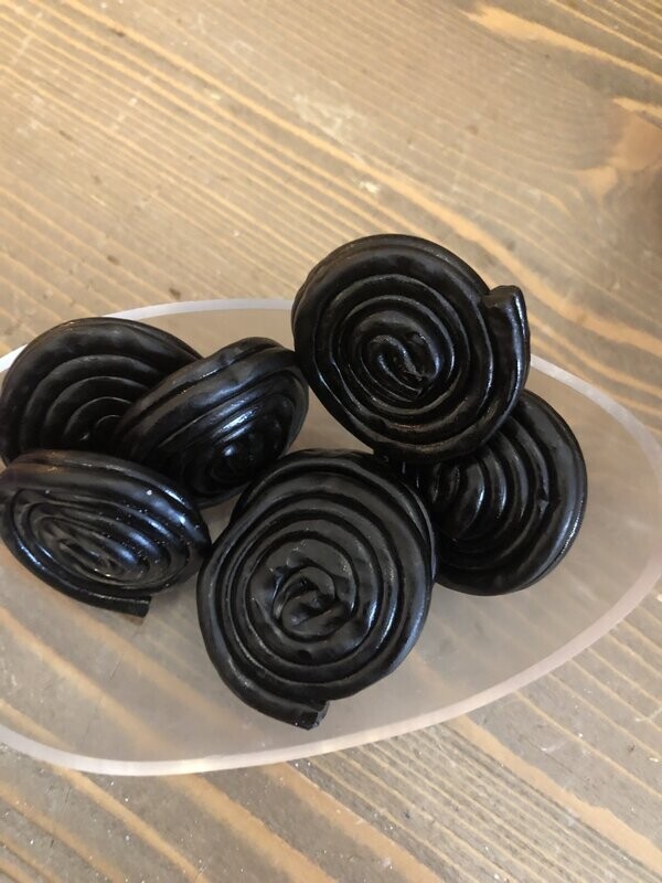 Bonbons végan - rouleaux de reglisse