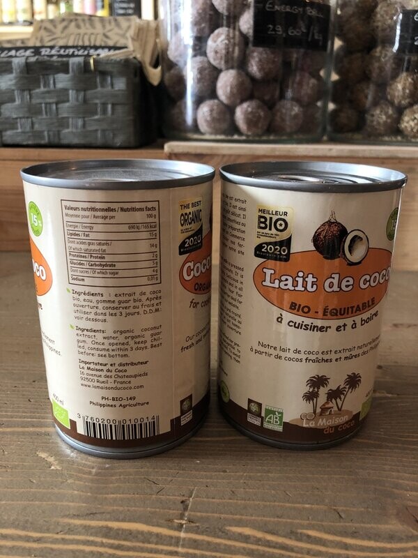 Lait de coco 400 ml