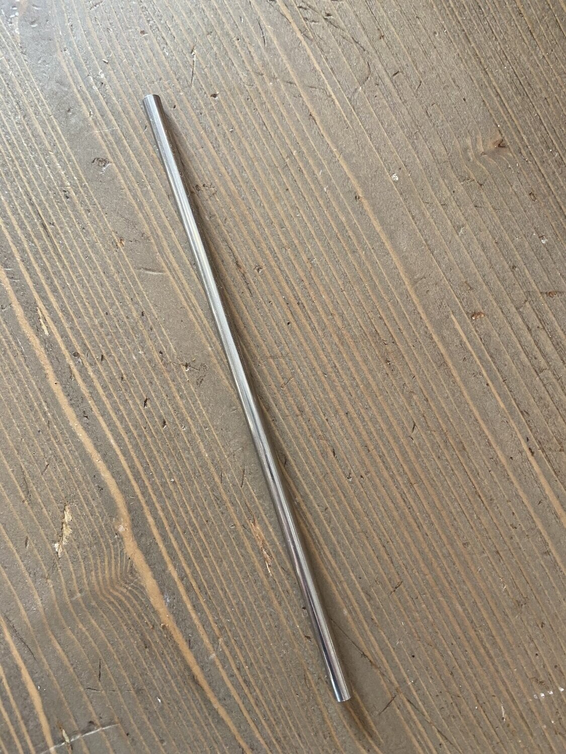 Paille inox droite