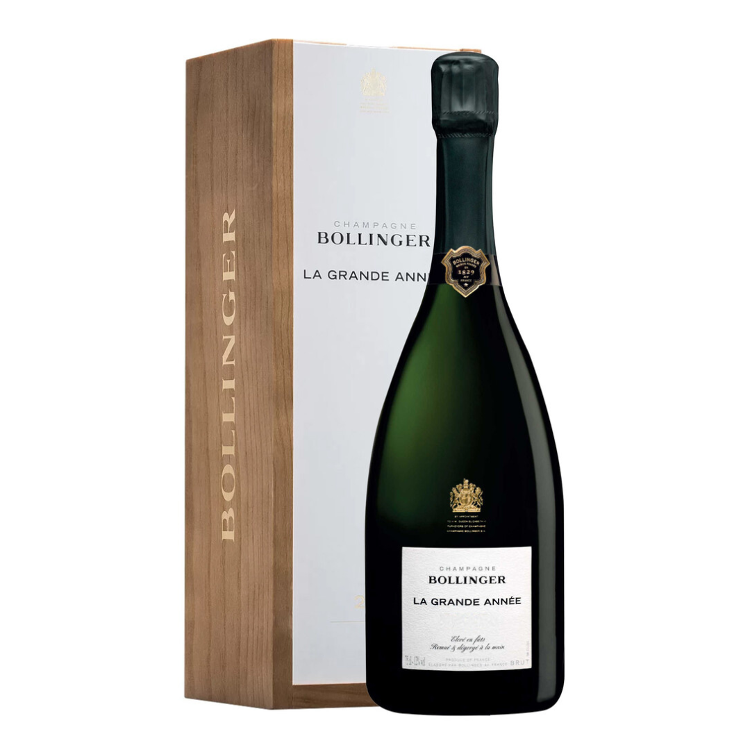 Champagne AOC La Grande Année 2014 Bollinger - Cassa di Legno -