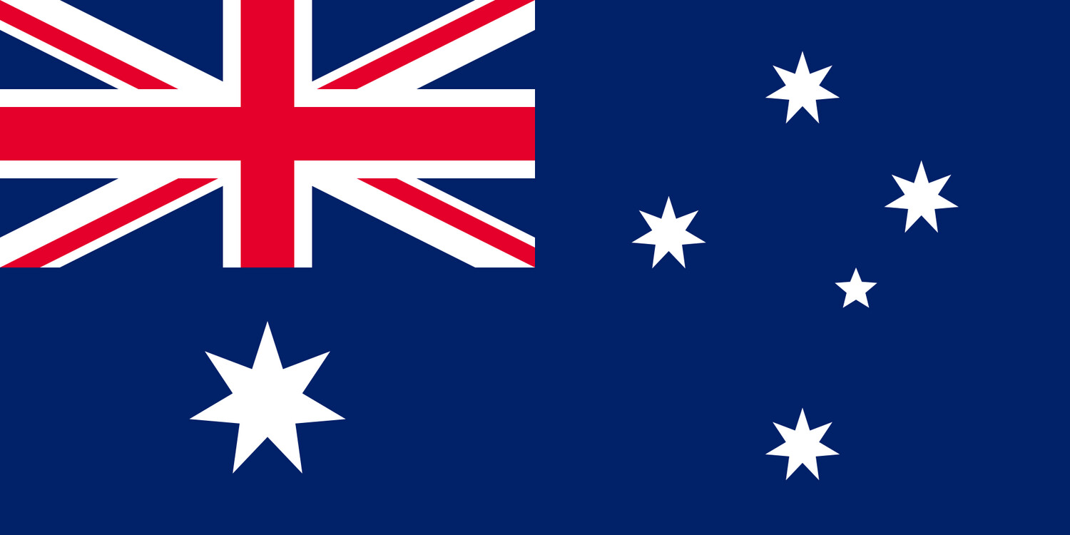 Bandera Australiana grande 90 x 150cm