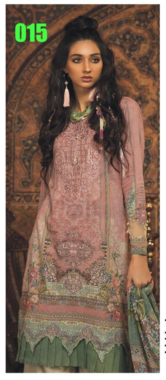 3 PCS new Fabric Cambric Lawn